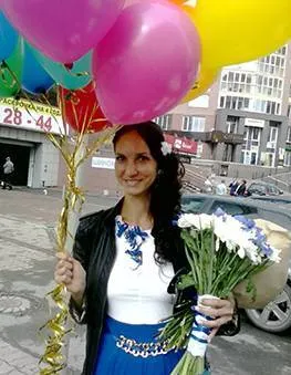 Букет с хризантемой